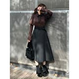 ベルテッドイレヘムフレアスカート | EATME | 詳細画像2 