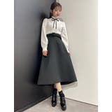 ベルテッドイレヘムフレアスカート | EATME | 詳細画像6 