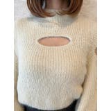 ベルトオープンショルダーニットTOP | EATME | 詳細画像4