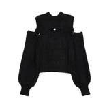 ベルトオープンショルダーニットTOP | EATME | 詳細画像41