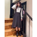 ハイネックブラウスレイヤードワンピース | EATME | 詳細画像20