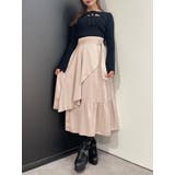 フレアラップティアードスカート | EATME | 詳細画像16 