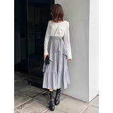 フレアラップティアードスカート | EATME | 詳細画像6 