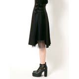 トリプルベルトチュールコンビフレアスカート | EATME | 詳細画像15