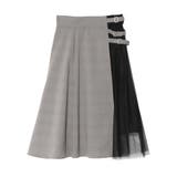 トリプルベルトチュールコンビフレアスカート | EATME | 詳細画像32