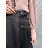 トリプルベルトチュールコンビフレアスカート | EATME | 詳細画像6