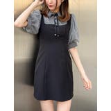 パフスリーブレイヤードワンピース | EATME | 詳細画像3 