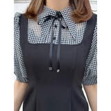 パフスリーブレイヤードワンピース | EATME | 詳細画像4 