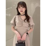 Vネックカットアウトロングワンピース | EATME | 詳細画像14