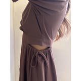 Vネックカットアウトロングワンピース | EATME | 詳細画像19