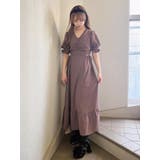 Vネックカットアウトロングワンピース | EATME | 詳細画像32