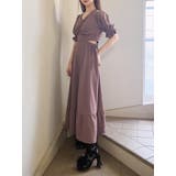 Vネックカットアウトロングワンピース | EATME | 詳細画像34