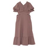 Vネックカットアウトロングワンピース | EATME | 詳細画像48