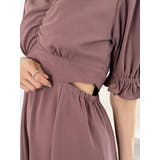 Vネックカットアウトロングワンピース | EATME | 詳細画像5