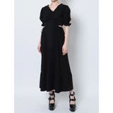 Vネックカットアウトロングワンピース | EATME | 詳細画像50