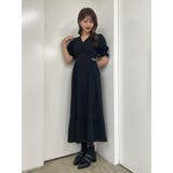 Vネックカットアウトロングワンピース | EATME | 詳細画像8