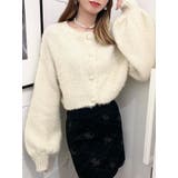 アイボリー | ルーズショート丈カーディガン | EATME