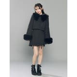 フェイクファーカラーショートジャケット（セットアップ可能） | EATME | 詳細画像2 