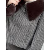 フェイクファーカラーショートジャケット（セットアップ可能） | EATME | 詳細画像21 