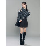 フリルリボンオープンショルダーブラウス | EATME | 詳細画像13 