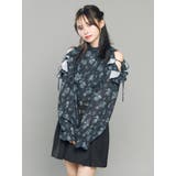 フリルリボンオープンショルダーブラウス | EATME | 詳細画像16 