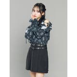 フリルリボンオープンショルダーブラウス | EATME | 詳細画像17 