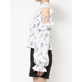 フリルリボンオープンショルダーブラウス | EATME | 詳細画像24 