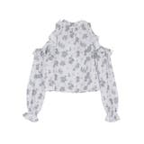 フリルリボンオープンショルダーブラウス | EATME | 詳細画像36 