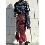 フリルリボンオープンショルダーブラウス | EATME | 詳細画像4 