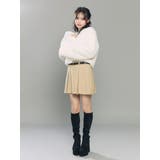 ダブルベルトタックスカート | EATME | 詳細画像24 