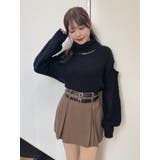 ダブルベルトタックスカート | EATME | 詳細画像3 