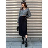 ピンデザインタイトスカート | EATME | 詳細画像2 