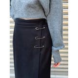 ピンデザインタイトスカート | EATME | 詳細画像4 