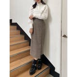 ピンデザインタイトスカート | EATME | 詳細画像8 