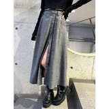 2WAYレイヤードライクスリットスカート | EATME | 詳細画像3 