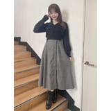 2WAYレイヤードライクスリットスカート | EATME | 詳細画像6 