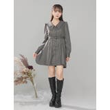 ダブルベルトサイドプリーツワンピース | EATME | 詳細画像15