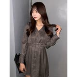 ダブルベルトサイドプリーツワンピース | EATME | 詳細画像26