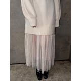 チュールドッキングニットワンピース | EATME | 詳細画像13