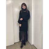 チュールドッキングニットワンピース | EATME | 詳細画像14