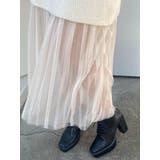 チュールドッキングニットワンピース | EATME | 詳細画像22