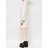 チュールドッキングニットワンピース | EATME | 詳細画像25