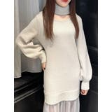 チュールドッキングニットワンピース | EATME | 詳細画像6