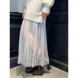 チュールドッキングニットワンピース | EATME | 詳細画像7