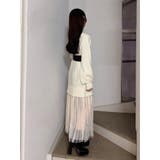 チュールドッキングニットワンピース | EATME | 詳細画像9