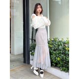 チュールコンビタイトスカート | EATME | 詳細画像2