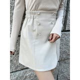 ビジューボタンスカート | EATME | 詳細画像4 