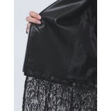 レースコンビフェイクレザーライダース | EATME | 詳細画像28