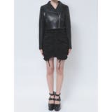 レースコンビフェイクレザーライダース | EATME | 詳細画像31