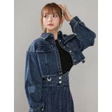 ガーターデザインデニムショートジャケット(セットアップ可能) | EATME | 詳細画像26